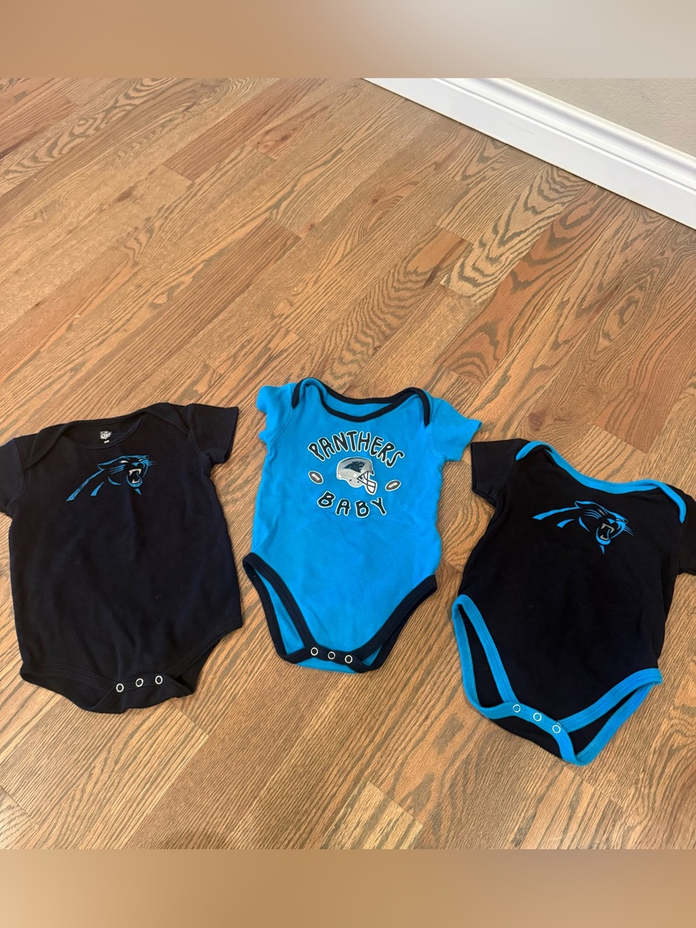Carolina Panthers Onesies Bundle